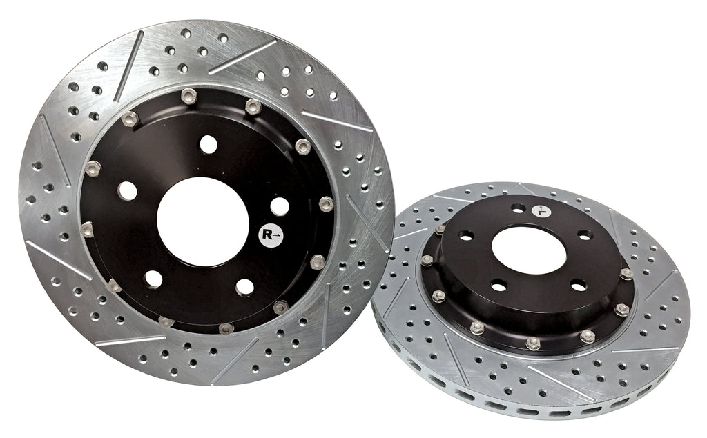 Baer Brakes EradiSpeed+ Front 2-piece Performance Brake Rotors, SDZ (2301013)