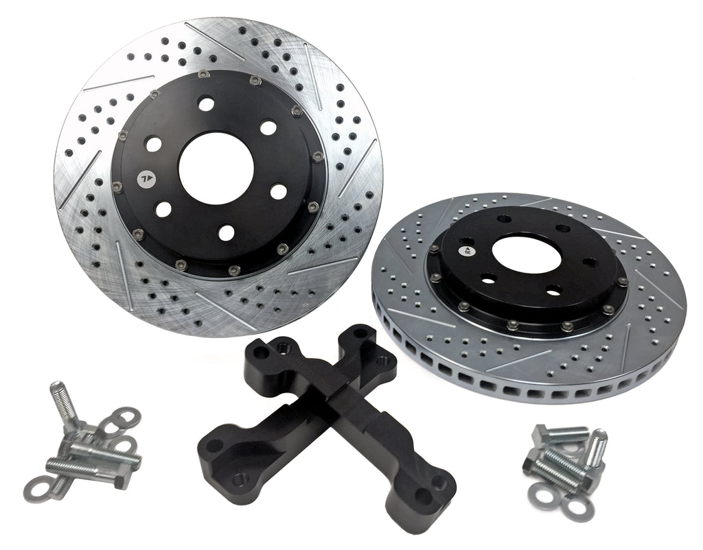 Baer Brakes EradiSpeed+ Front 2-piece Performance Brake Rotors, SDZ (2301028)