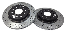 Baer Brakes EradiSpeed+ Rear 2-piece Performance Brake Rotors, SDZ (2302019)