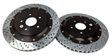 Baer Brakes EradiSpeed+ Rear 2-piece Performance Brake Rotors, SDZ (2302021)