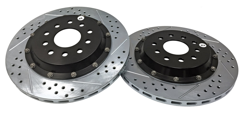 Baer Brakes EradiSpeed+ Rear 2-piece Performance Brake Rotors, SDZ (2302041)