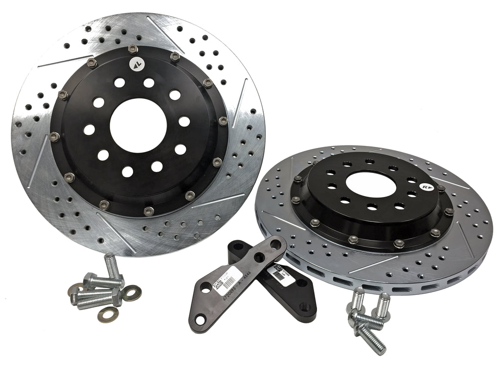 Baer Brakes EradiSpeed+ Rear 2-piece Performance Brake Rotors, SDZ (2302041)