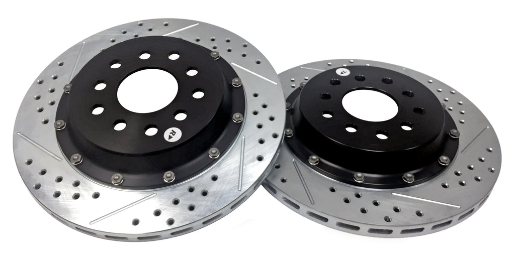 Baer Brakes EradiSpeed+ Rear 2-piece Performance Brake Rotors, SDZ (2302048)
