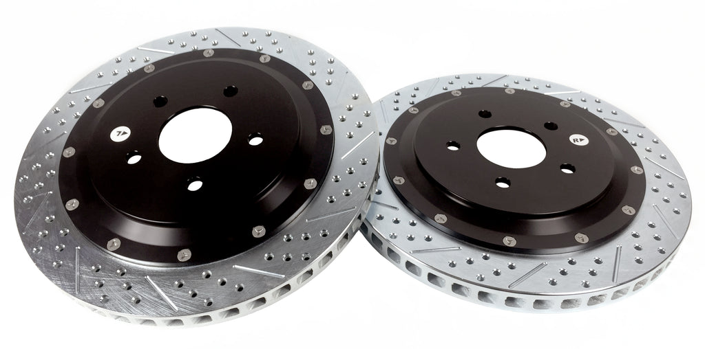 Baer Brakes EradiSpeed+ Rear 2-piece Performance Brake Rotors, SDZ (2302049)