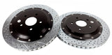 Baer Brakes EradiSpeed+ Rear 2-piece Performance Brake Rotors, SDZ (2302049)