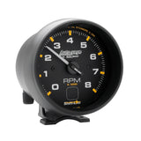 AutoMeter AutoGage 3-3/4in Pedestal Tachometer 0-8000 RPM Black/Black w/ Shift Light (2302)