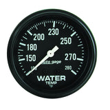 AutoMeter AutoGage 2 5/8in Mechanical 100-200 Deg Water Temp Gauge - Black (2313)