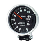 AutoMeter 5 inch 10,000 RPM w/ Peak Memory Pedestal Tachometer Auto Gage - Black (233902)