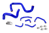 HPS Blue Reinforced Silicone Radiator + Heater Hose Kit Coolant for Jeep 12 (57-1285-BLUE)