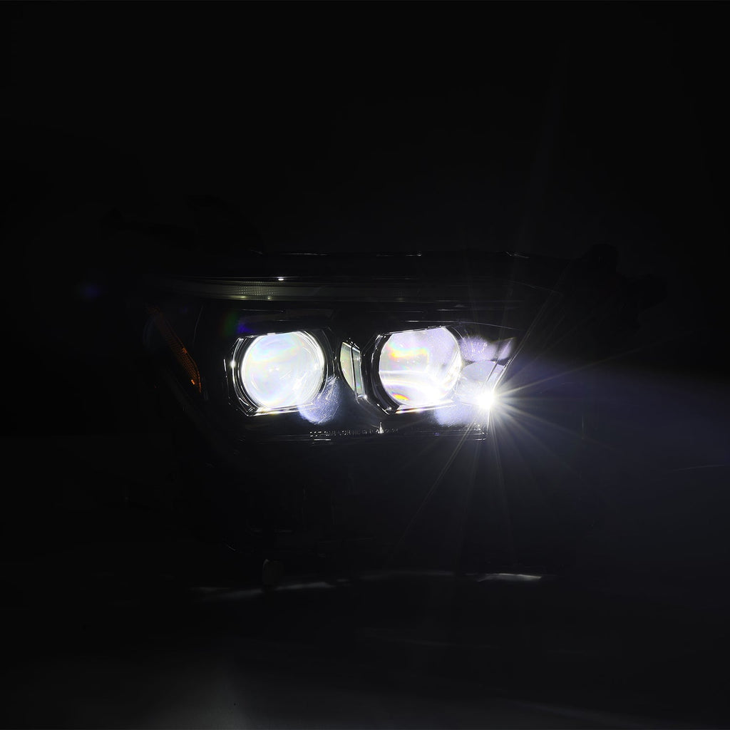 24-25 Toyota Tacoma / 25-up 4Runner LUXX-Series LED Projector Headlights Black