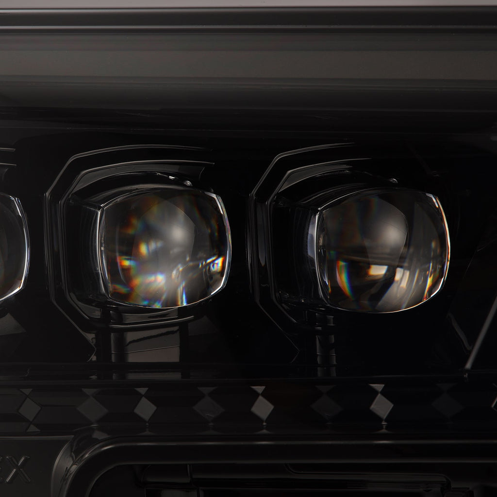 24-25 Toyota Tacoma / 25-up 4Runner OG-Style NOVA-Series LED Projector Headlights Alpha-Black