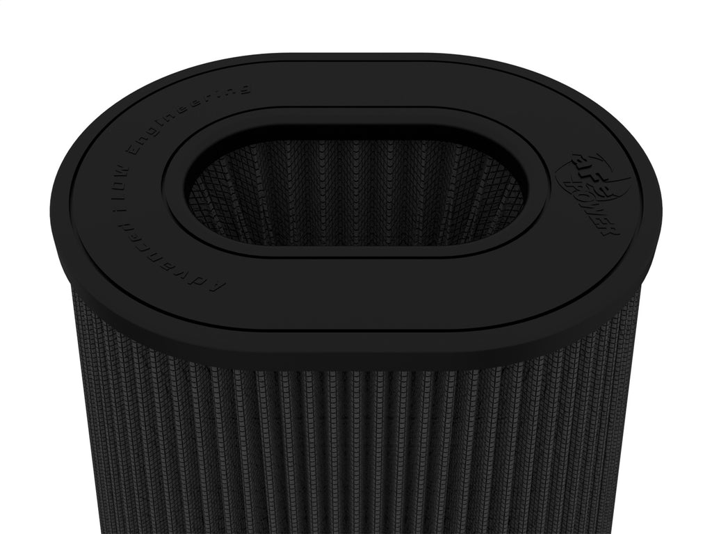 aFe Power Magnum FORCE Intake Air Filter w/Black Pro 5R 5-1/2IN F x (10x8)IN B x (8x6) T (Inverted) x 9IN (24-91149K)