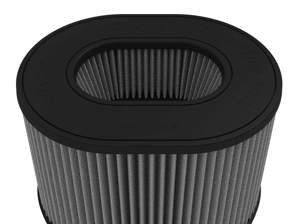 aFe Power Magnum FORCE Intake Filter w/Pro DRY S 5-1/2IN F x (12-1/4x9-3/4)IN B x (11-1/4x8-3/4)IN Tx8IN (24-91205D)