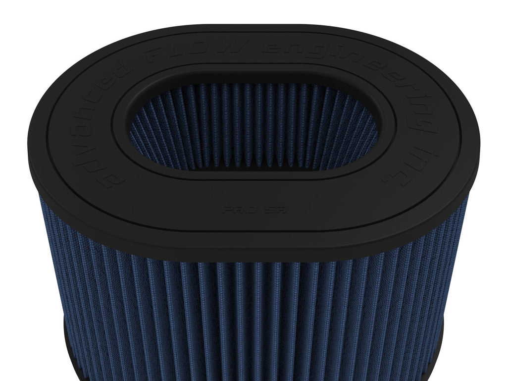 aFe Power Magnum FORCE Intake Air Filter w/Pro 5R 5-1/2IN F x (12-1/4x9-3/4)IN B x (11-1/4x8-3/4)IN Tx8IN (24-91205R)