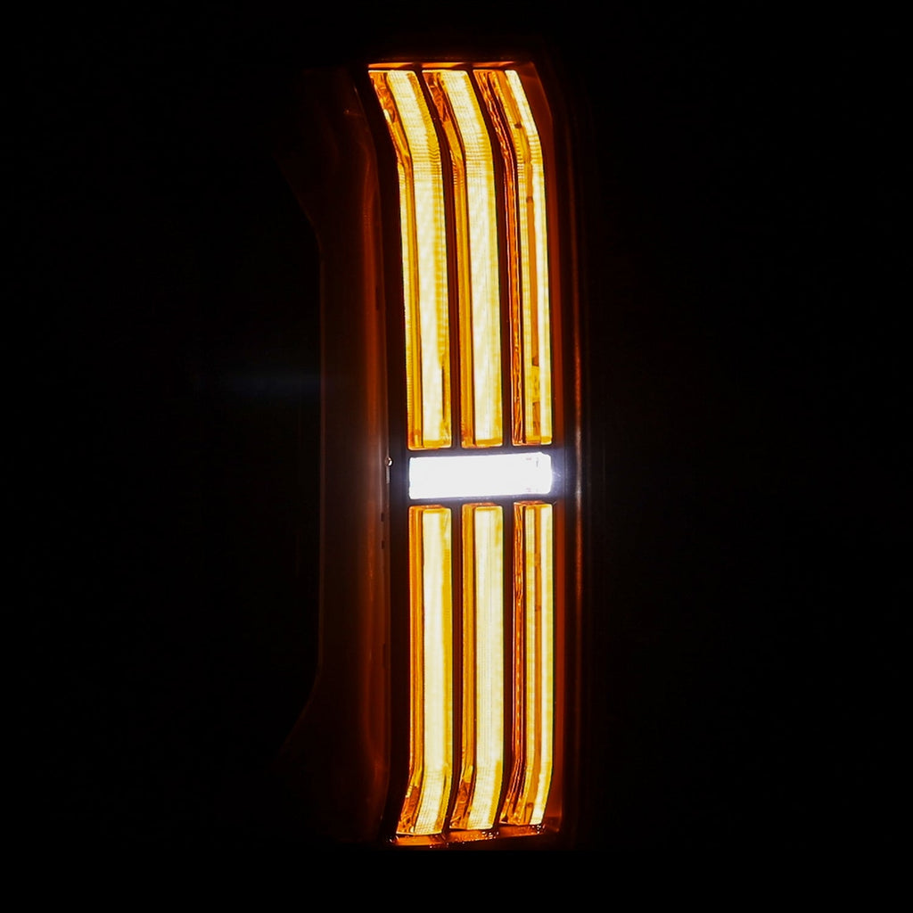 24-25 Toyota Tacoma NOVA-Series Prismatic LED Tail Lights Alpha-Black