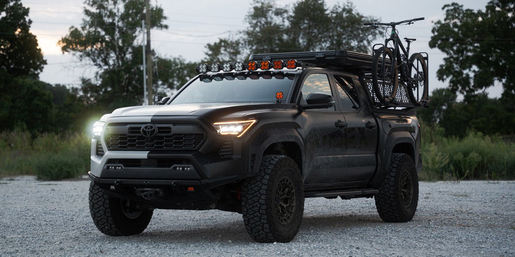 24-25 Toyota Tacoma / 25-up 4Runner NOVA-Series LED Projector Headlights Black