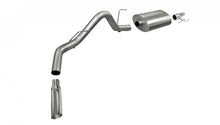 Load image into Gallery viewer, Corsa Performance 3.0 Inch Cat-Back Sport Single Side Exit Exhaust 4.0 Inch Slash Cut Polished Tip 11-14 Ford F150 EcoBoost 3.5L V6 w/144.5/156.5/163.1 Inch WB Stainless Steel dB by (24392)