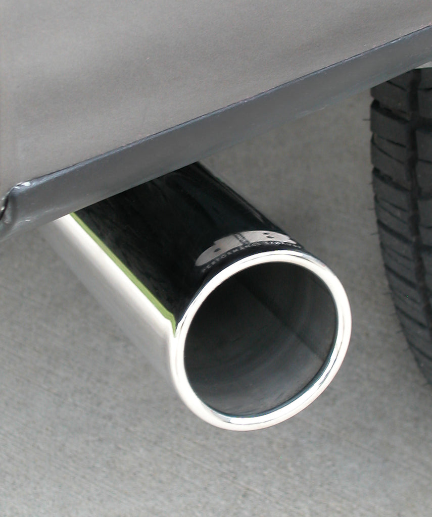 Corsa Performance 3.0 Inch Cat-Back Sport Single Side Exit Exhaust 4.0 Inch Slash Cut Polished Tip 2003 Dodge Ram 1500 Regular Cab/Short Bed 5.7L V8 Stainless Steel dB by (24400)