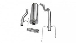 Corsa Performance 3.0 Inch Cat-Back Sport Single Side Exit Exhaust 4.0 Inch Slash Cut Polished Tip 04-05 Dodge Ram 1500 Quad Cab/Short Bed 4.7L/5.7L V8 Stainless Steel dB by (24403)