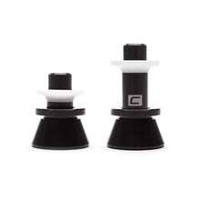 Load image into Gallery viewer, COBB Subaru Reverse Lockout Pull STI White w/ Stealth Black (244310-W-BK)