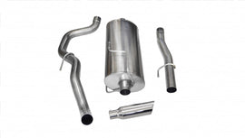 Corsa Performance 3.0 Inch Cat-Back Sport Single Side Exit Exhaust 4.0 Inch Slash Cut Polished Tip 10-13 Ram 2500 Mega Cab/Short Bed 5.7L V8 160.5 Inch WB Stainless Steel dB by (24482)