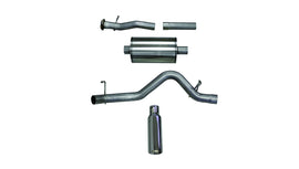 Corsa Performance 3.0 Inch Cat-Back Sport Single Side Exit Exhaust 4.0 Inch Slash Cut Polished Tip 17-Pres Colorado/Canyon Crew Cab/Short/Long Bed/Extended Cab/Long Bed 3.6L V6 128/140.5 Inch WB Stainless Steel dB by (24745)