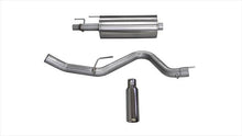 Load image into Gallery viewer, Corsa Performance 3.0 Inch Cat-Back Sport Single Side Exit Exhaust 4.0 Inch Slash Cut Polished Tip Ford F150 EcoBoost SuperCrew/SuperCab 3.5L/2.7L w/145/156.8/163.7 Inch WB Stainless Steel dB by (24836)