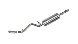 Corsa Performance 3.0 Inch Cat-Back Sport Single Side Exit Exhaust 4.0 Inch Slash Cut Polished Tip 14-Pres Silverado/Sierra 1500 Regular Cab/Standard Bed 5.3L V8 119 Inch WB Stainless Steel dB by (24871)