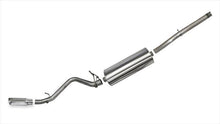 Load image into Gallery viewer, Corsa Performance 3.0 Inch Cat-Back Sport Single Side Exit Exhaust 4.0 Inch Slash Cut Polished Tip 14-Pres Silverado/Sierra 1500 Regular Cab/Long Bed 5.3L V8 133.0 Inch WB Stainless Steel dB by (24872)