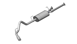 Corsa Performance 3.0 Inch Cat-Back Sport Single Side Exit Exhaust 4.0 Inch Slash Cut Polished Tip 11-Present Toyota Tundra Double Cab/Crew Max 5.7L V8 145.7 Inch Wheelbase Stainless Steel dB by (24916)