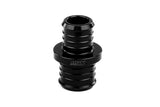 HPS Billet Multi-ribbed aluminum reducing hose union, 3/4