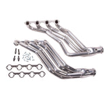 BBK 1979-1993 MUSTANG 5.0 1-3/4 LONG TUBE HEADERS (POLISHED SILVER CERAMIC FINISH) (15940)