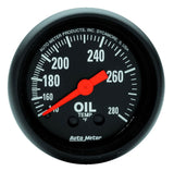 AutoMeter Z Series 2-1/16in 140-280 Degrees F Mechanical Oil Temperature Gauge (2609)