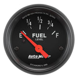 AutoMeter Fuel Level 52mm 0 Empty / 90 Full Fuel Level Gauge (2641)