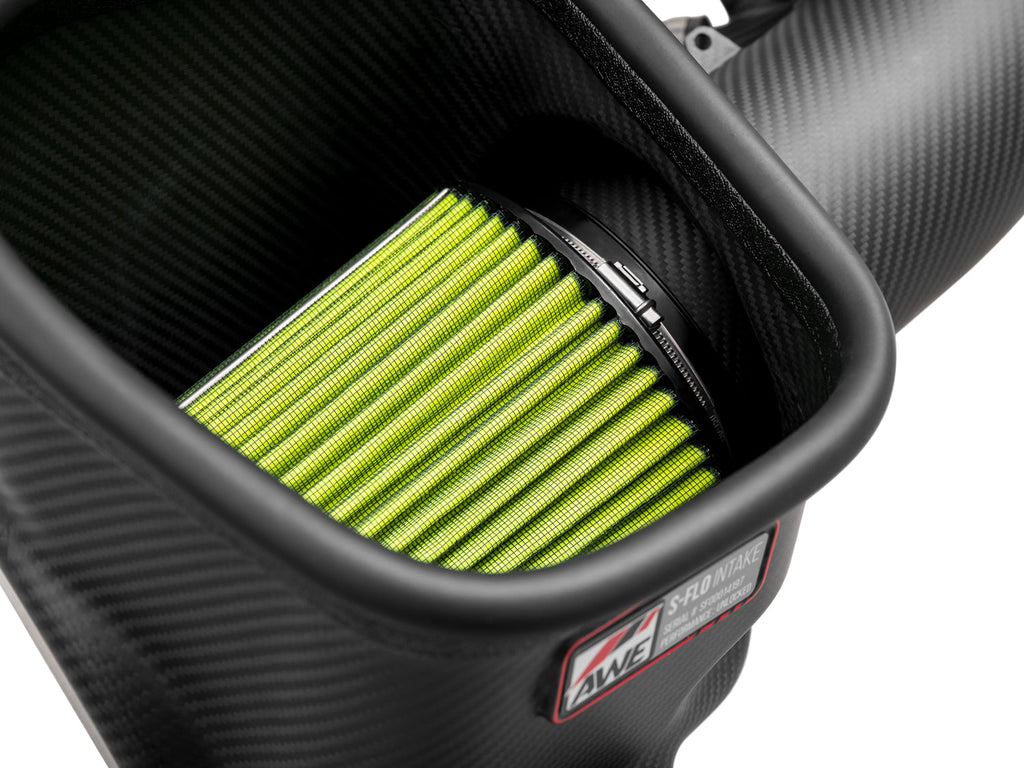 AWE Tuning S-FLO Carbon Intake for the S650 Mustang 5.0L (2660-15650)