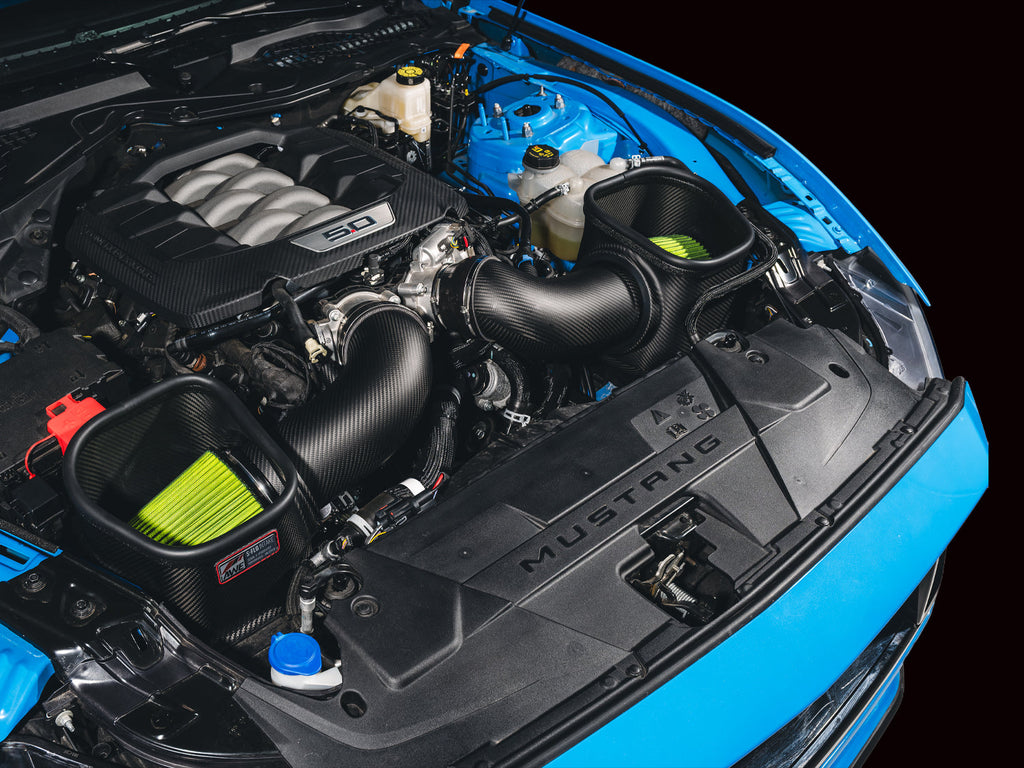 AWE Tuning S-FLO Carbon Intake for the S650 Mustang 5.0L (2660-15650)