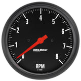 AutoMeter Z Series 5in. In-Dash 0-8K RPM Tachometer Gauge (2677)