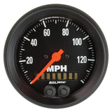 AutoMeter Z Series 3-3/8in 140 MPH In-Dash Full Sweep GPS Speedometer (2680)