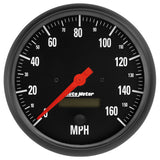 AutoMeter Z-Series 0-160MPH 5in. Electric Programmable W/LCD ODO Speedometer Gauge (2685)