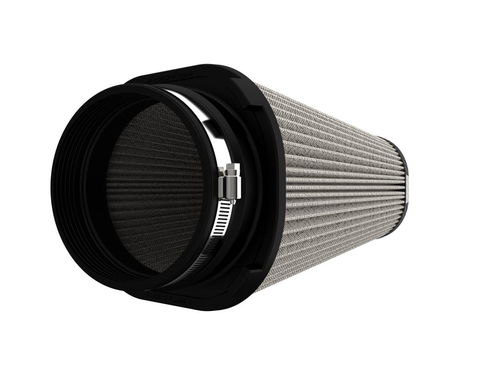 aFe Power Track Series Intake Pro DRY S Air Filter (7-1/2 x5-1/2)IN F x(9-1/4 x7-1/4)IN B x(6 x4)IN T x9IN (27-90204D)
