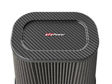 Load image into Gallery viewer, aFe Power Track Series Intake Pro DRY S Air Filter (7-1/2 x5-1/2)IN F x(9-1/4 x7-1/4)IN B x(6 x4)IN T x9IN (27-90204D)