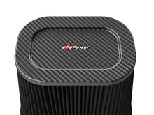 Load image into Gallery viewer, aFe Power Track Series Intake Pro 5R Air Filter (7-1/2 x5-1/2)IN F x(9-1/4 x7-1/4)IN B x(6 x4)IN T x9IN (27-90204K)