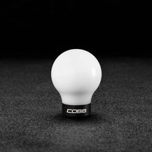 Load image into Gallery viewer, COBB Mazda Knob - White Knob w/ Stealth Black (271350-W-BK)