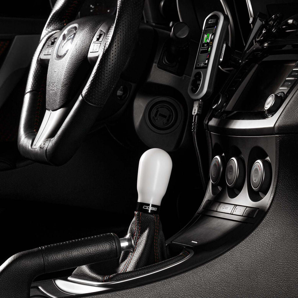 COBB Mazda Tall Weighted Knob - White Knob (271370-W)