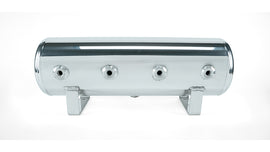 Air Lift Performance 2.5 Gal. Polished Tank w/ Viair 444c Chrome Compressor (Incl. Fittings & Mounting Hardware) (27801)