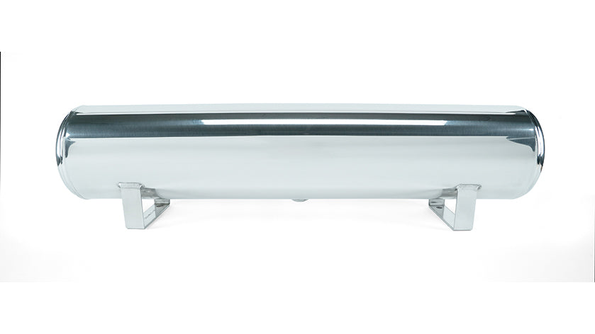 Air Lift Performance 4 Gal. Polished Tank w/ Viair 444b Blk Compressor (Incl. Fittings & Mounting Hardware) (27806)