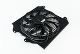 CSF Cooling - Racing & High Performance Division 92-00 Civic All-Aluminum Fan Shroud w/ 12-inch SPAL Fan - Black (2858FB)