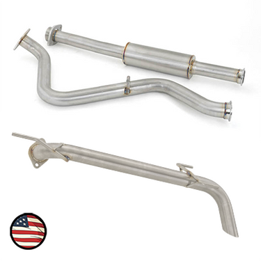 Nameless Performance Catback Exhaust - 2012-2016 Impreza Wagon/2013-2017 Crosstrek - Muffler Delete - Turndown (SUCB12IMW-0MU)