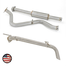 Load image into Gallery viewer, Nameless Performance Catback Exhaust - 2012-2016 Impreza Wagon/2013-2017 Crosstrek - Muffler Delete - Turndown (SUCB12IMW-0MU)