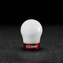 Load image into Gallery viewer, COBB Ford Shift Knob Focus ST 2013-2018, Focus RS 2016-2018, Fiesta ST 2014-2019 - White Knob w/ Race Red (291350-W-RD)